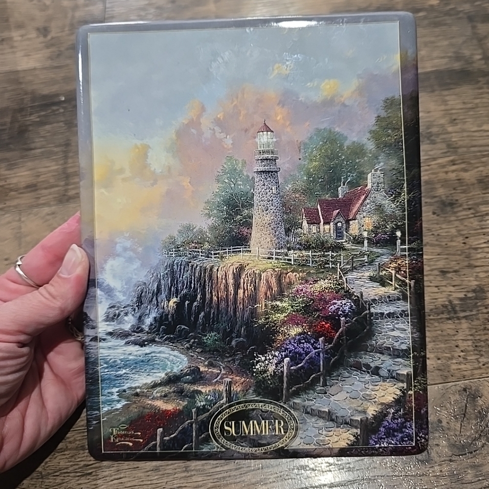 Bradford Exchange Thomas Kinkade Summer Seasons Plaque